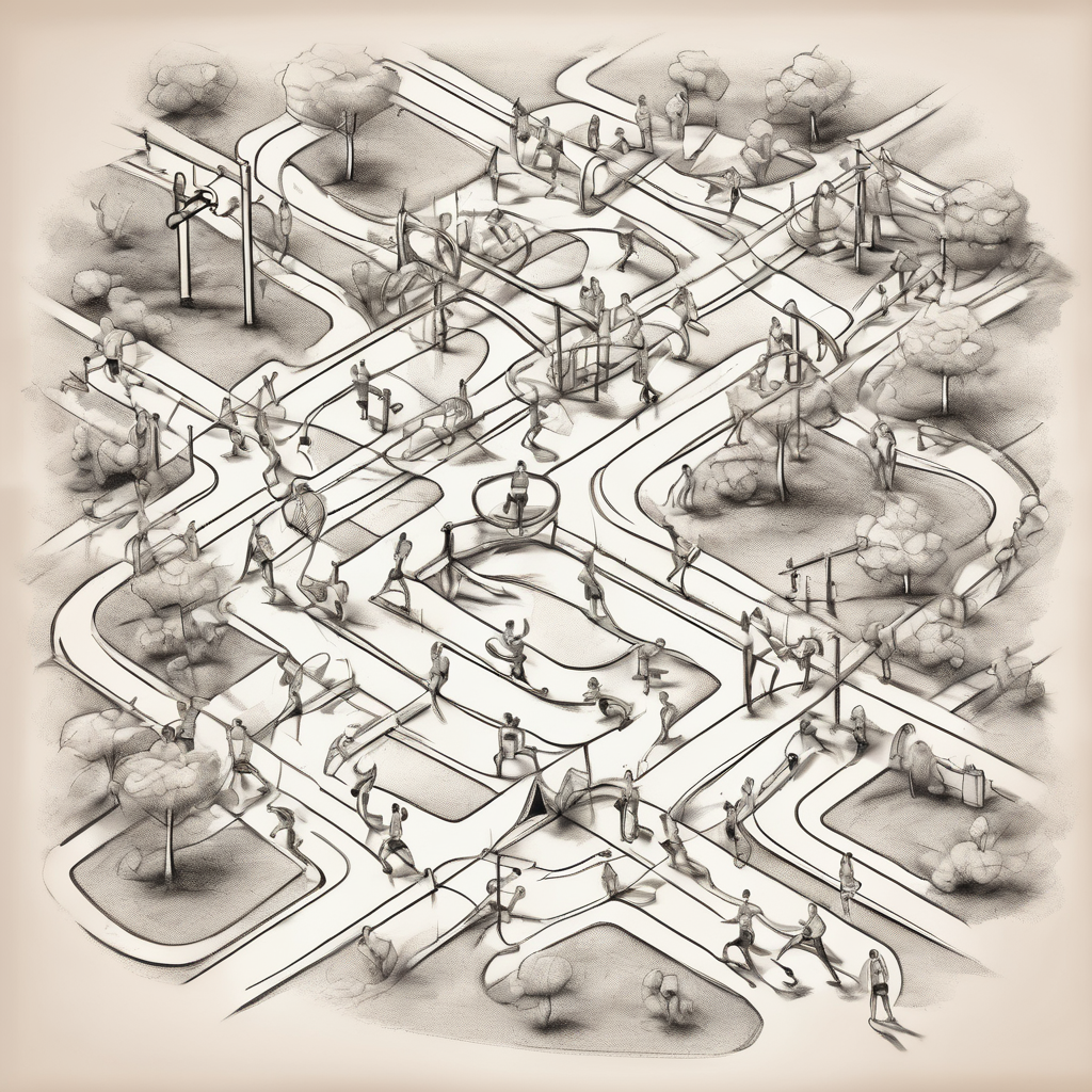 Fitness career crossroads showing different professional paths in the industry