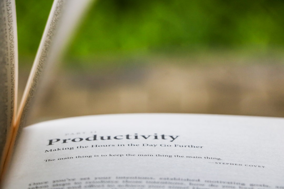 AI Productivity Habits with a calm desk, checklist, calendar, and AI chat bubble
